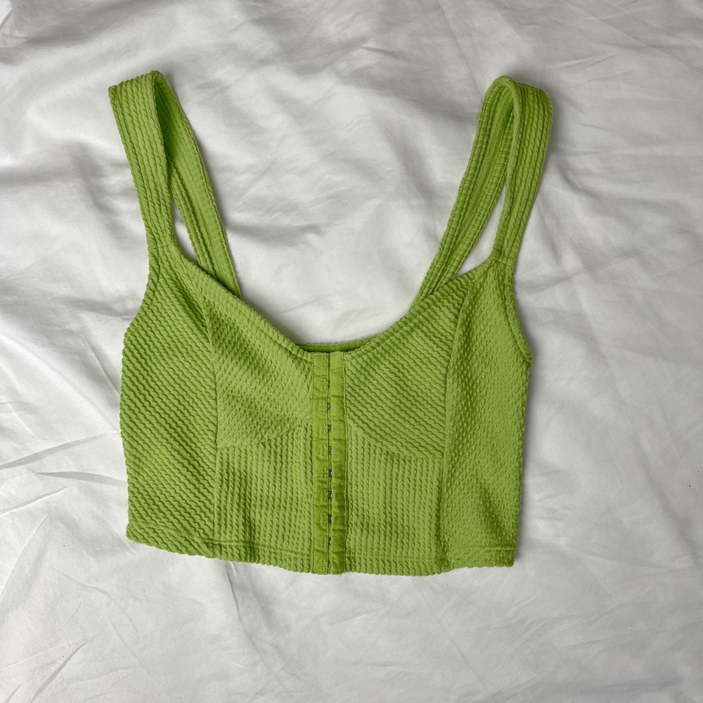 Urban Outfitters Lime Green Crop Top